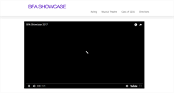 Desktop Screenshot of bfashowcase.emerson.edu